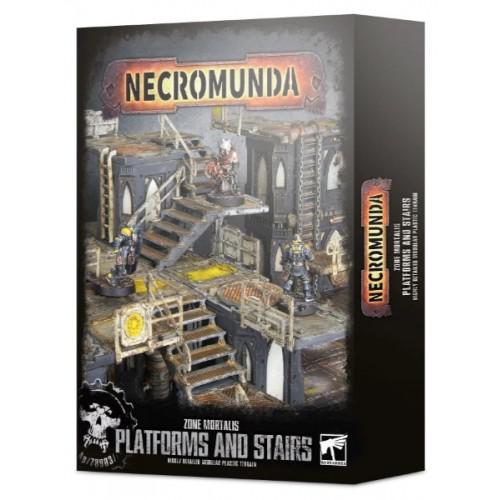 Necromunda: Zone Mortalis Platforms and Stairs Box Cover