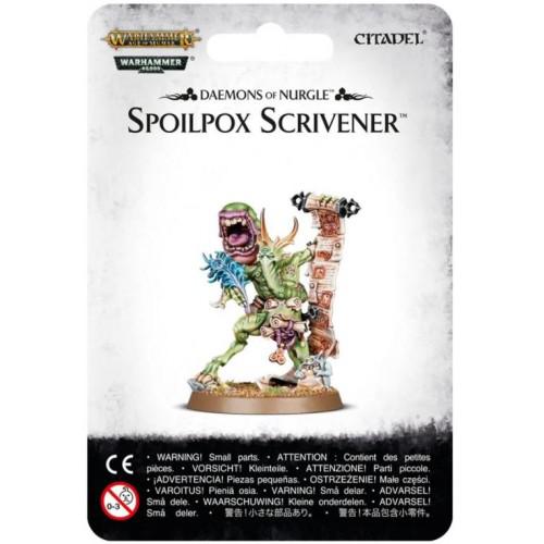 Daemons of Nurgle: Spoilpox Scrivener Box Cover by GW