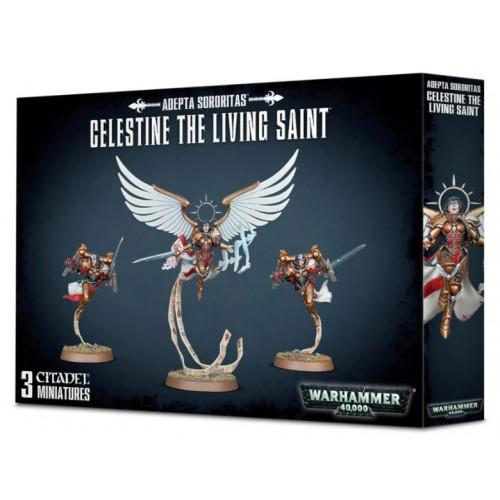 Adepta Sororitas: Celestine the Living Saint Box Cover from GW